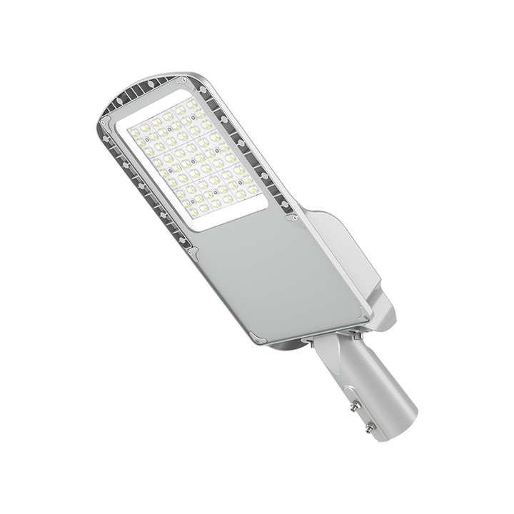 مصباح شارع LED بعمود قابل للتعديل من الألومنيوم المصبوب IP66