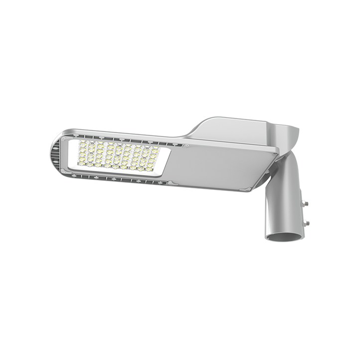 مصباح شارع LED بعمود قابل للتعديل من الألومنيوم المصبوب IP66