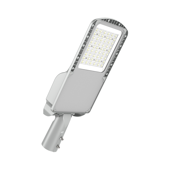 مصباح شارع LED بعمود قابل للتعديل من الألومنيوم المصبوب IP66